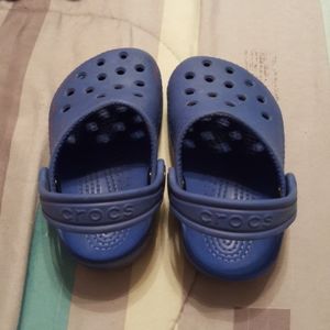 Blue crocs